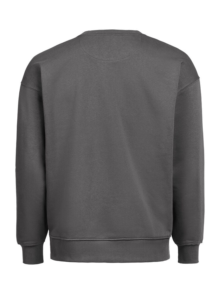 UM Crewneck (OCS-RCS)  Loose Fit Unisex von Untagged Movement – Ashgrau Meliert