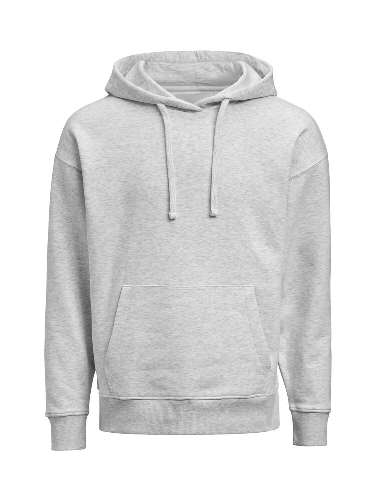 UM Kapuzenpullover (OCS-RCS)  Loose Fit Unisex von Untagged Movement – Ashgrau Meliert