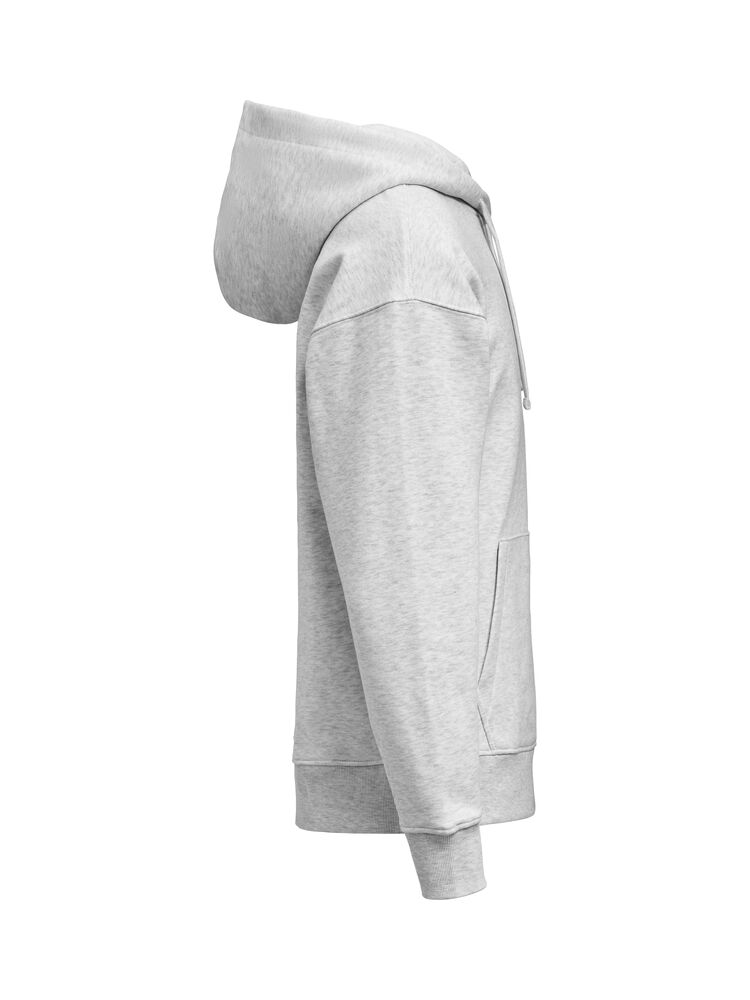 UM Kapuzenpullover (OCS-RCS)  Loose Fit Unisex von Untagged Movement – Ashgrau Meliert