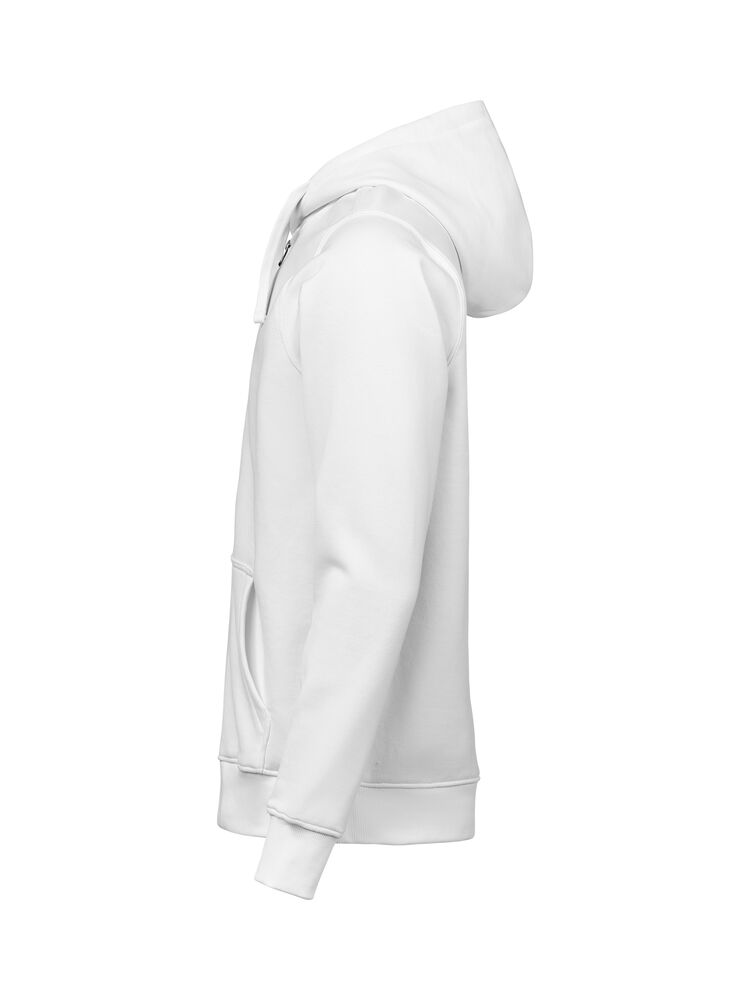 UM Pullover mit Reißverschluss (OCS-RCS)  Regular Fit Unisex von Untagged Movement – Weiß