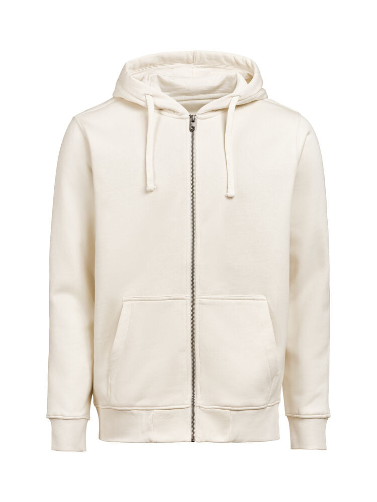 UM Pullover mit Reißverschluss (OCS-RCS)  Regular Fit Unisex von Untagged Movement – Weiß
