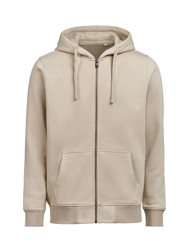 UM Pullover mit Reißverschluss (OCS-RCS)  Regular Fit Unisex von Untagged Movement – Weiß