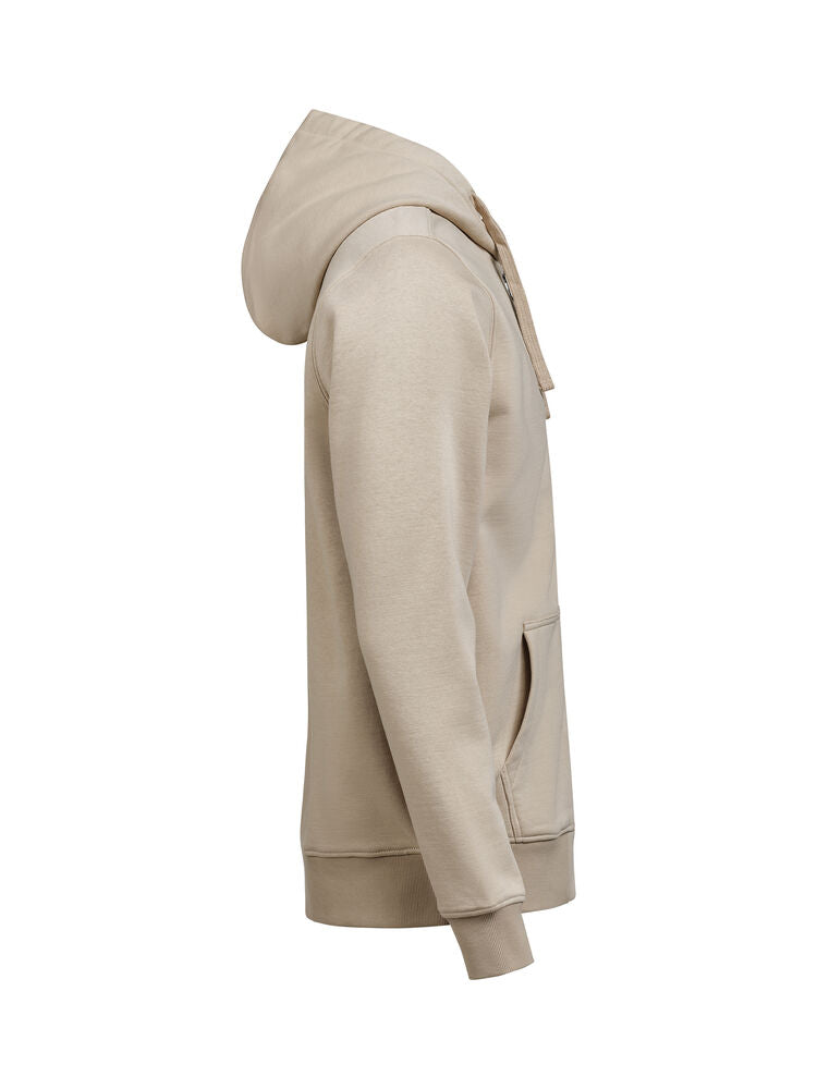 UM Pullover mit Reißverschluss (OCS-RCS)  Regular Fit Unisex von Untagged Movement – Weiß