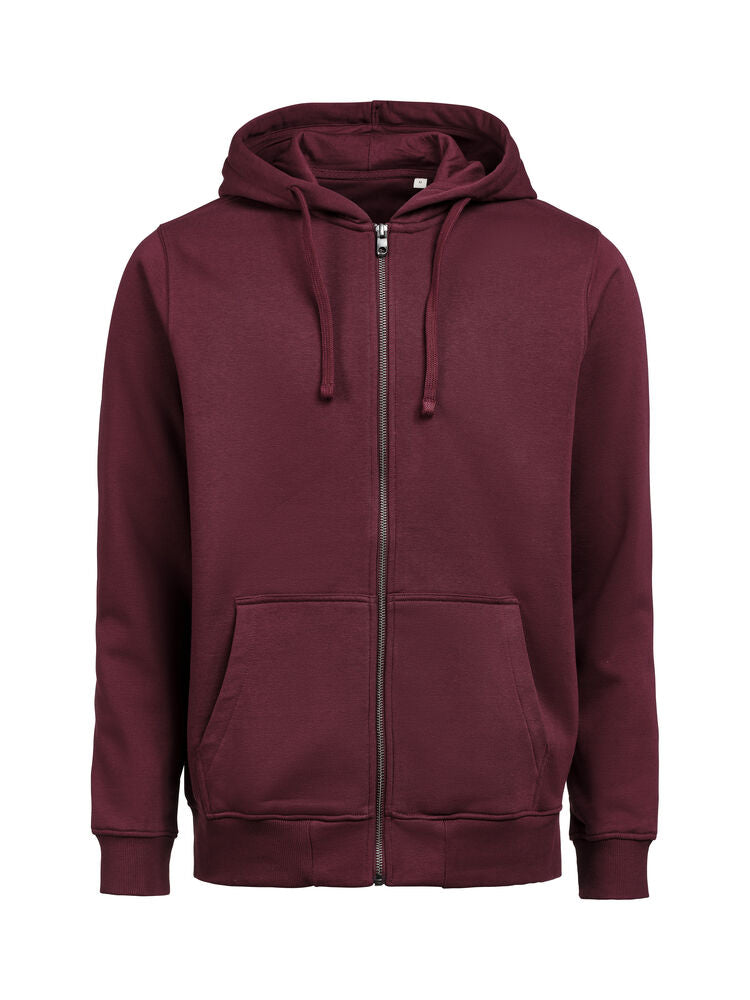 UM Pullover mit Reißverschluss (OCS-RCS)  Regular Fit Unisex von Untagged Movement – Weiß