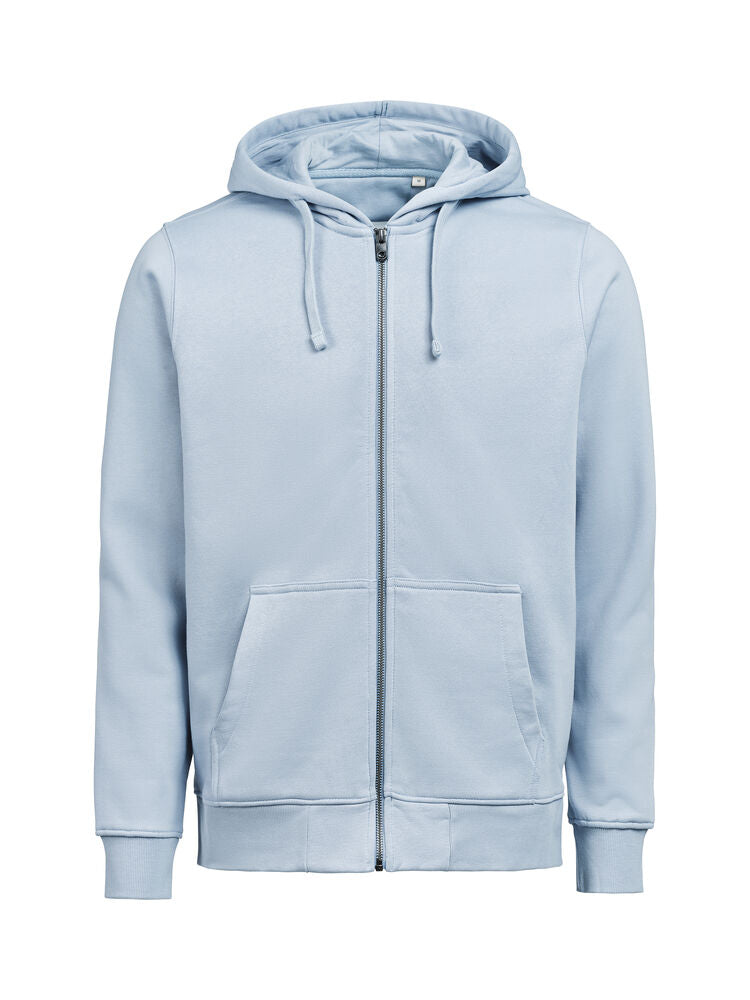 UM Pullover mit Reißverschluss (OCS-RCS)  Regular Fit Unisex von Untagged Movement – Weiß