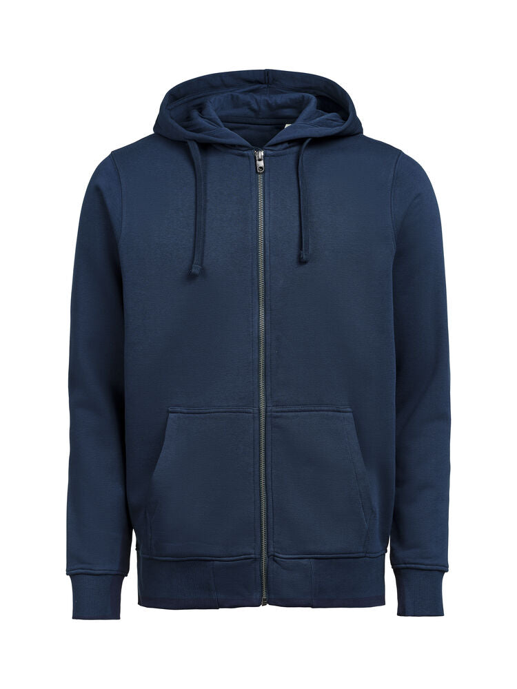 UM Pullover mit Reißverschluss (OCS-RCS)  Regular Fit Unisex von Untagged Movement – Weiß