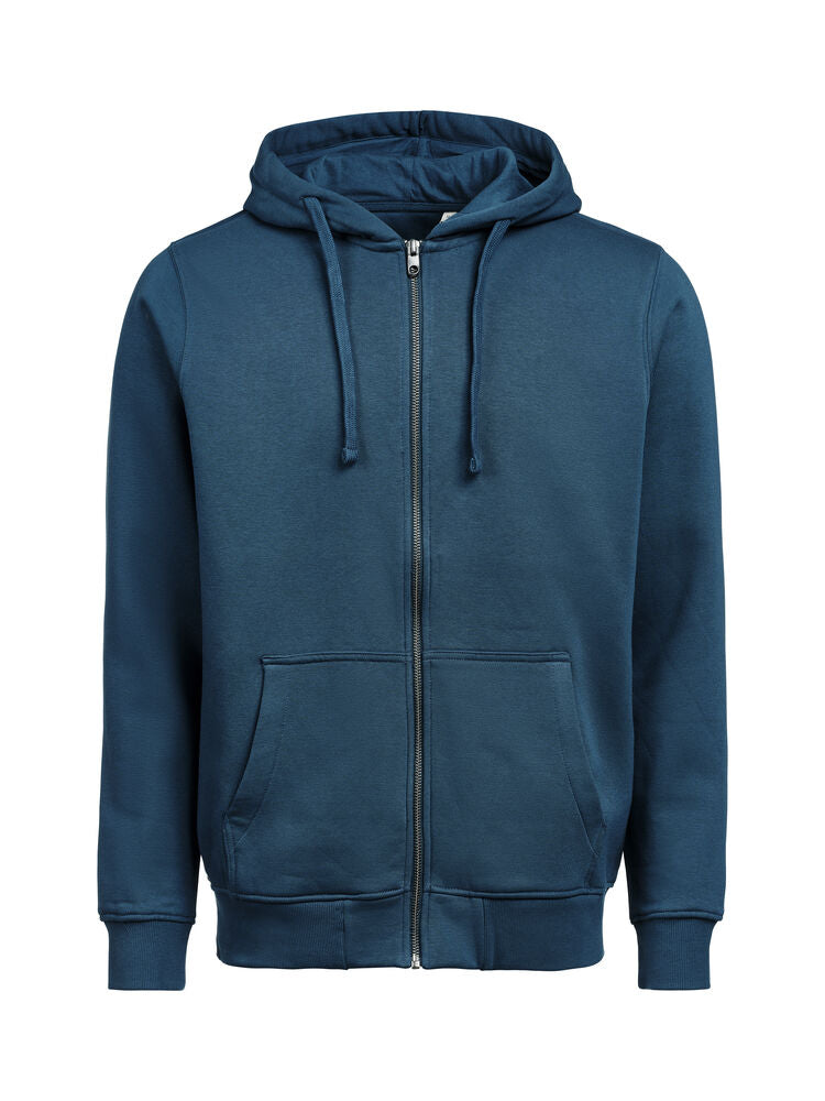 UM Pullover mit Reißverschluss (OCS-RCS)  Regular Fit Unisex von Untagged Movement – Weiß