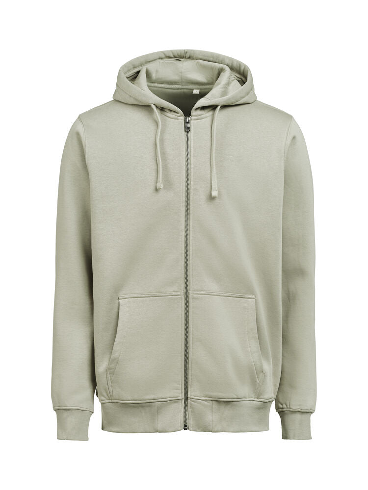 UM Pullover mit Reißverschluss (OCS-RCS)  Regular Fit Unisex von Untagged Movement – Weiß