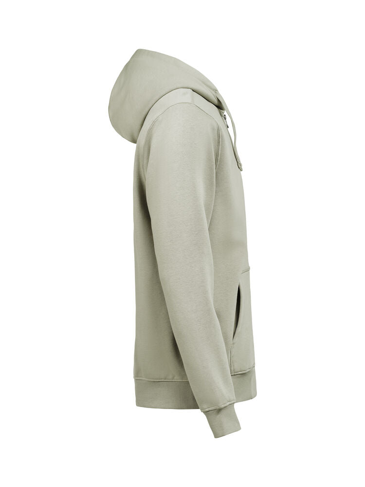 UM Pullover mit Reißverschluss (OCS-RCS)  Regular Fit Unisex von Untagged Movement – Weiß
