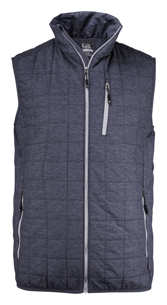 Rainier Vest Men's von Cutter & Buck – Antracit Blue Melange