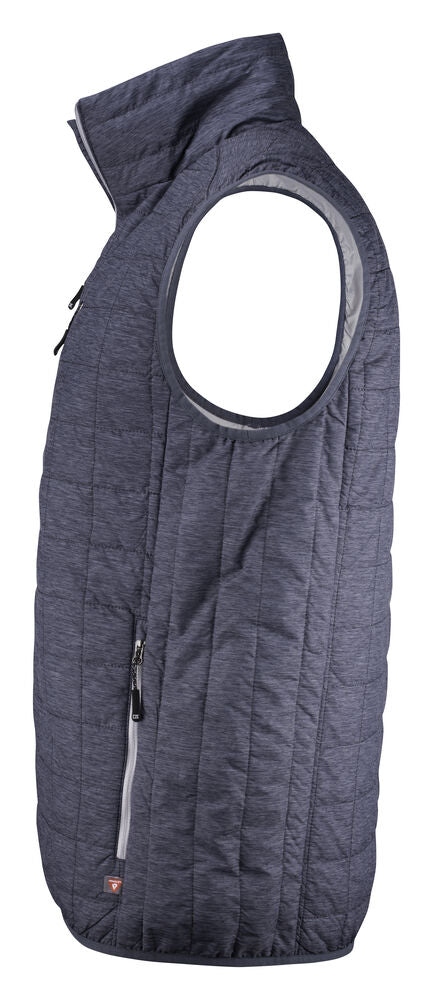 Rainier Vest Men's von Cutter & Buck – Antracit Blue Melange