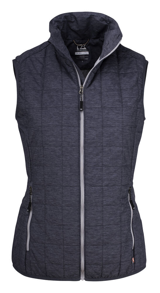 Rainier Vest Ladies' von Cutter & Buck – Antracit Blue Melange