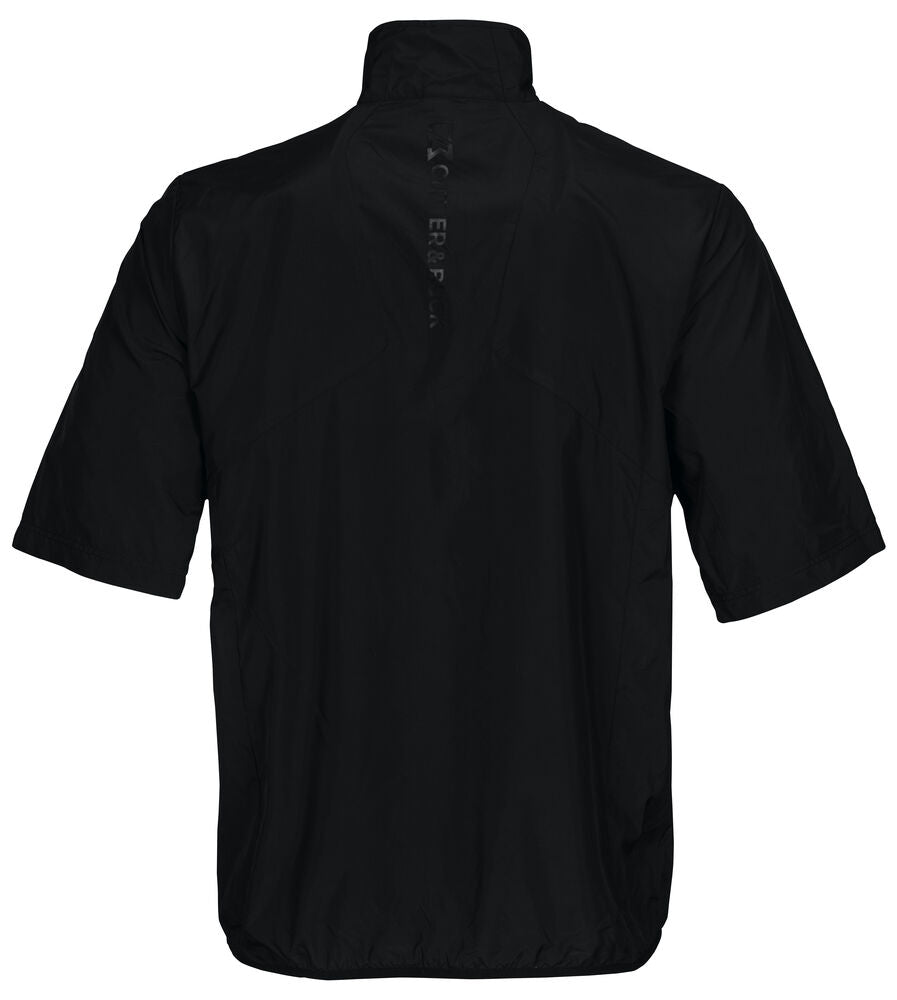 La Push half zip SS Jacket von Cutter & Buck – Black