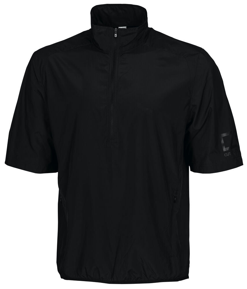 La Push half zip SS Jacket von Cutter & Buck – Black