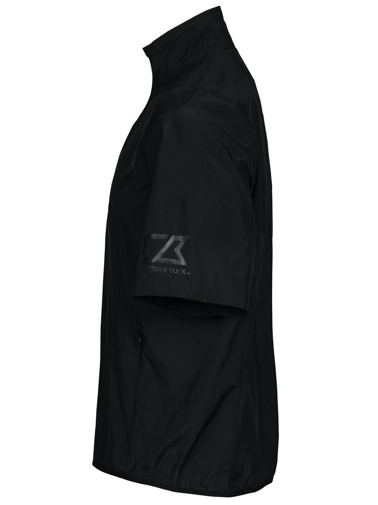 La Push half zip SS Jacket von Cutter & Buck – Black