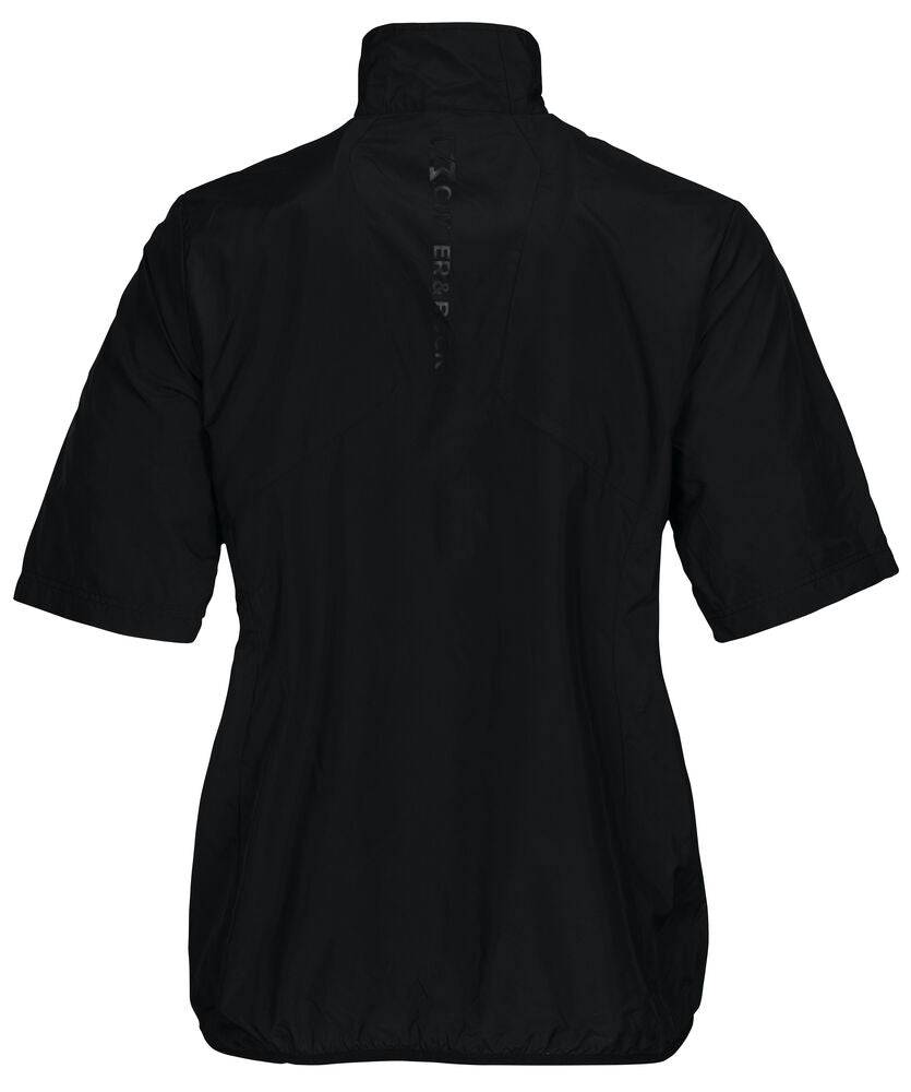 La Push half zip SS Jacket Ladies von Cutter & Buck – Black