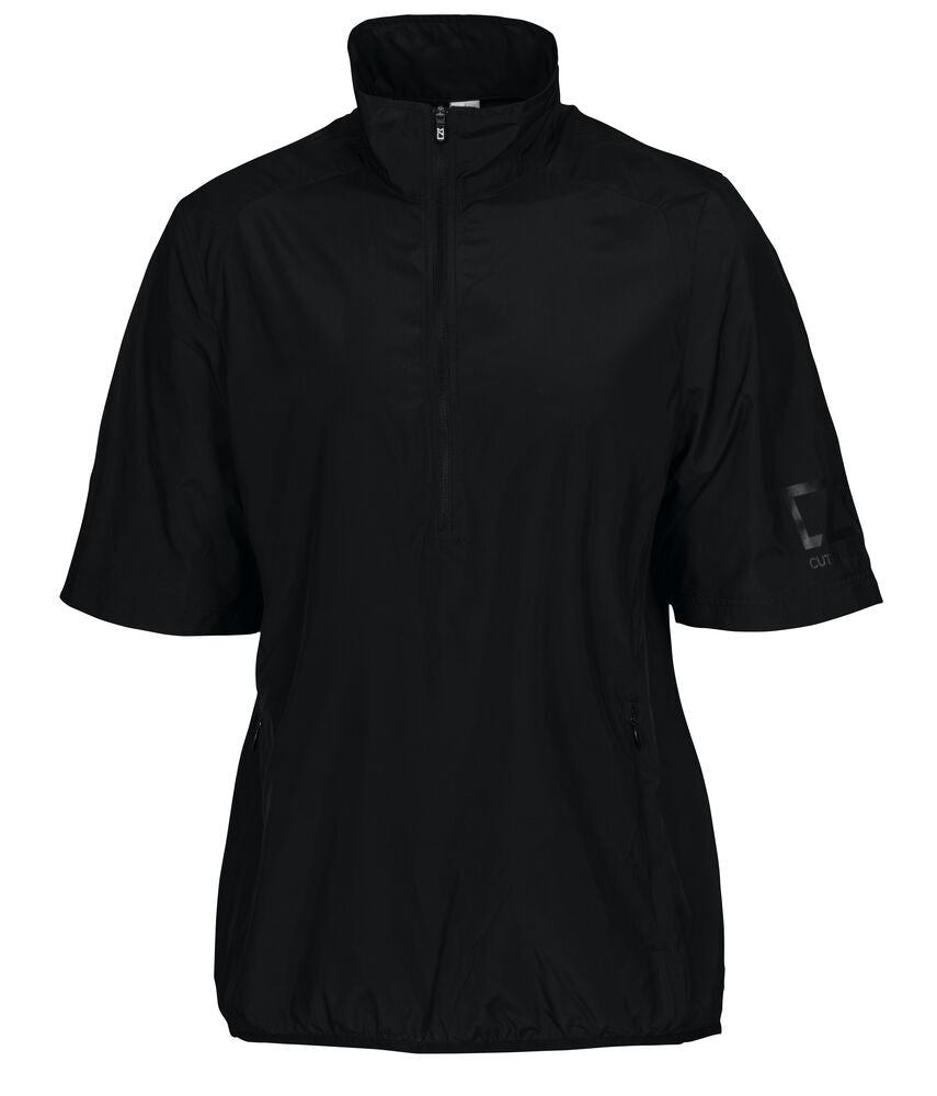 La Push half zip SS Jacket Ladies von Cutter & Buck – Black