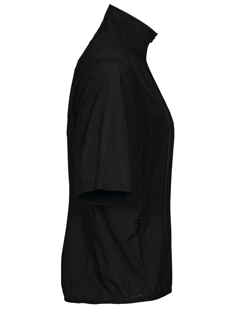 La Push half zip SS Jacket Ladies von Cutter & Buck – Black