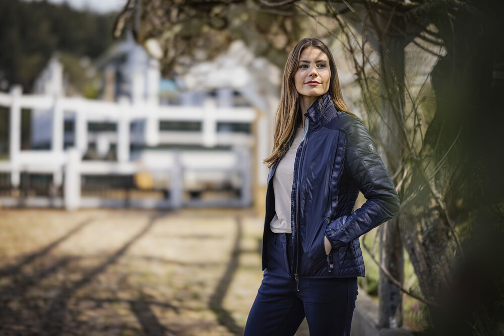 Packwood Jacket Ladies von Cutter & Buck – Denim Melange
