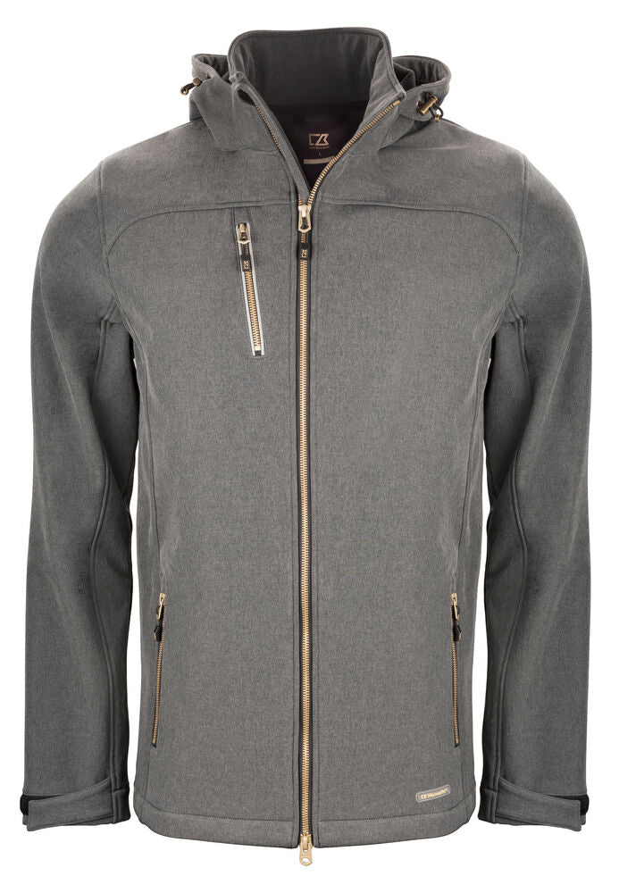 Whittier Jacket Men von Cutter & Buck – Anthracite Melange