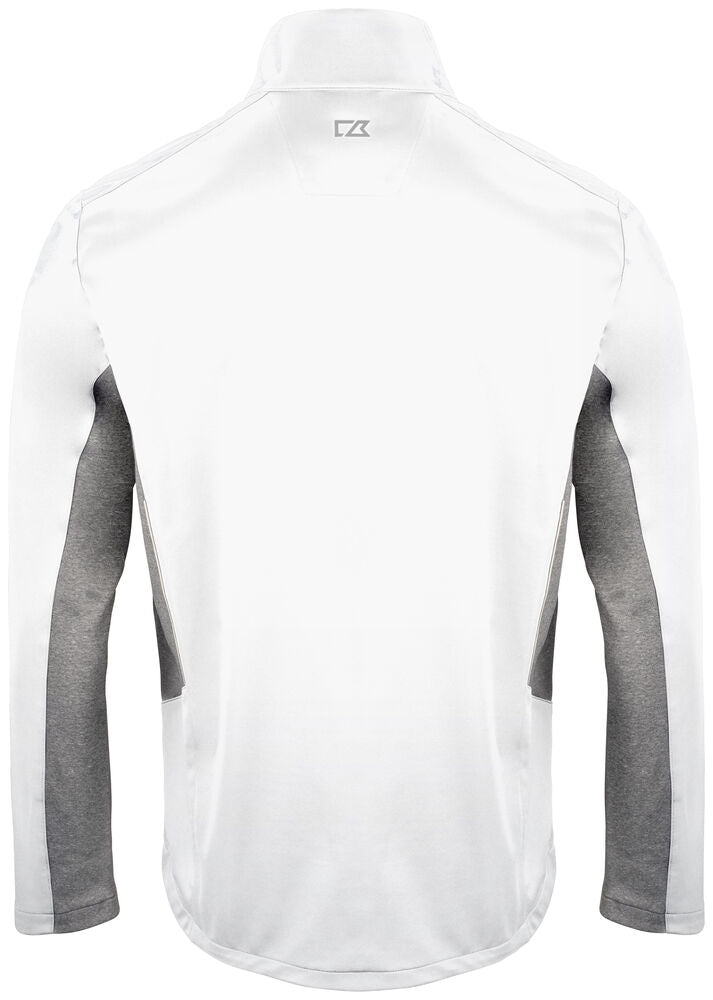 Navigate Softshell Jacket Men von Cutter & Buck – White