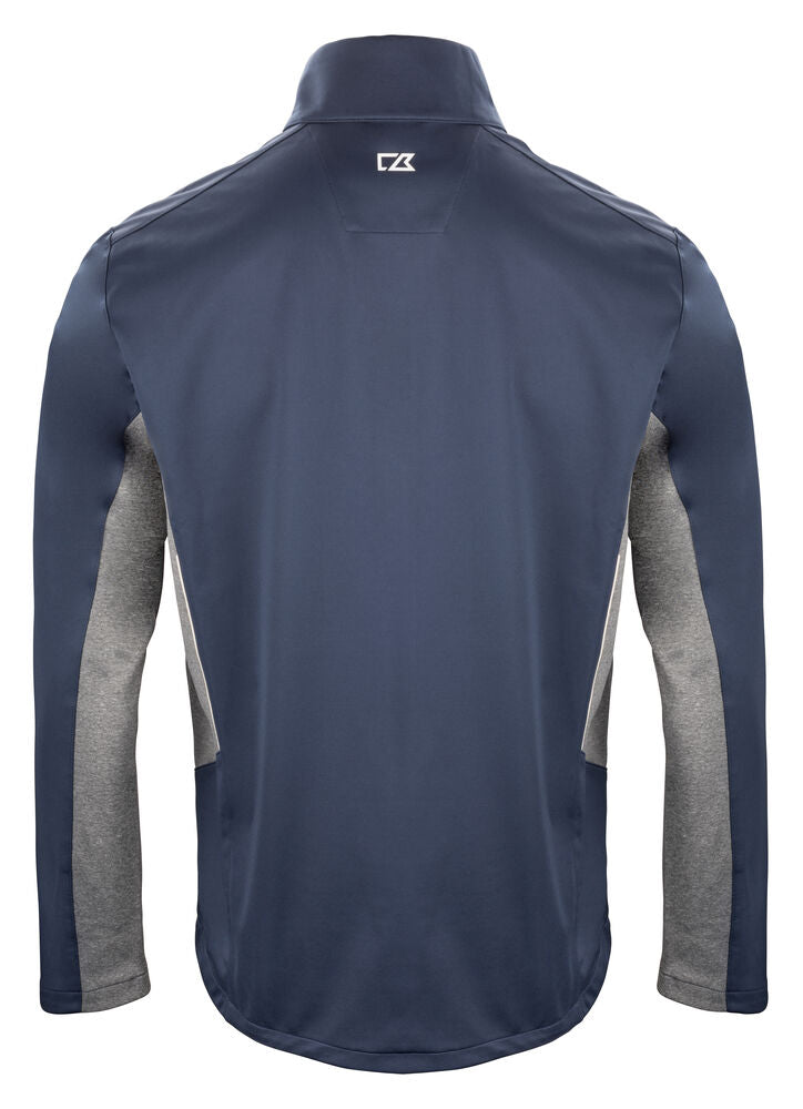 Navigate Softshell Jacket Men von Cutter & Buck – White