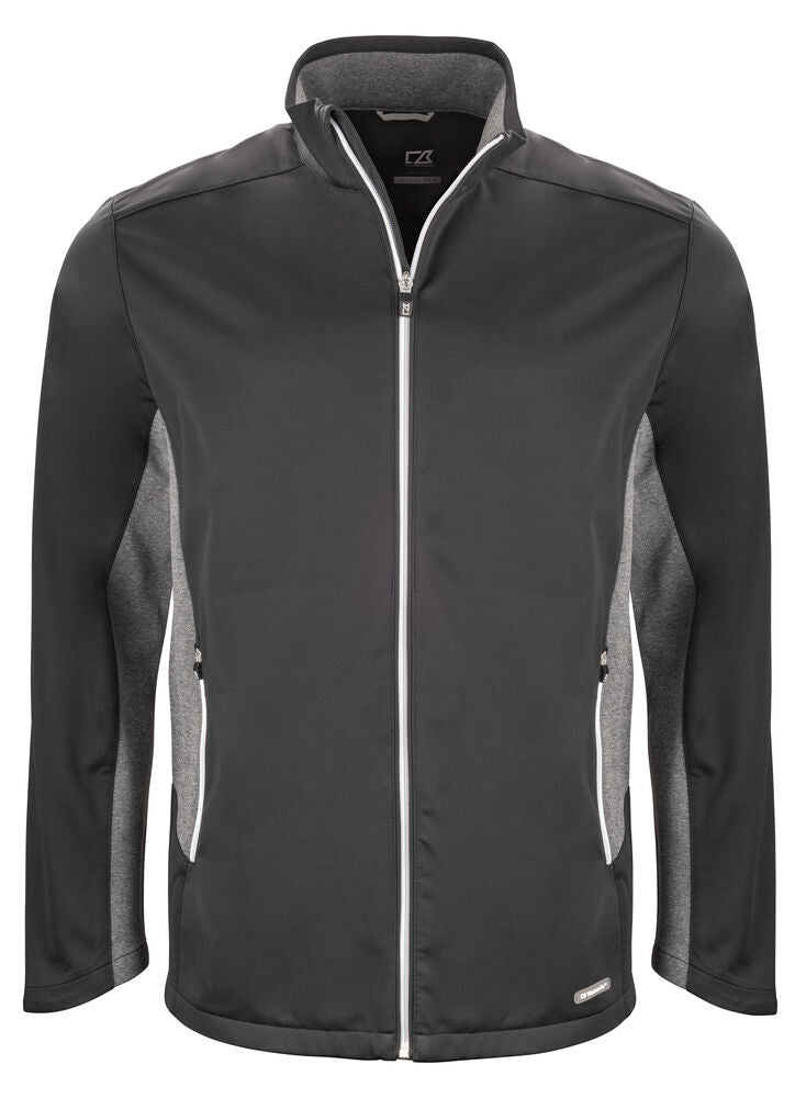 Navigate Softshell Jacket Men von Cutter & Buck – White