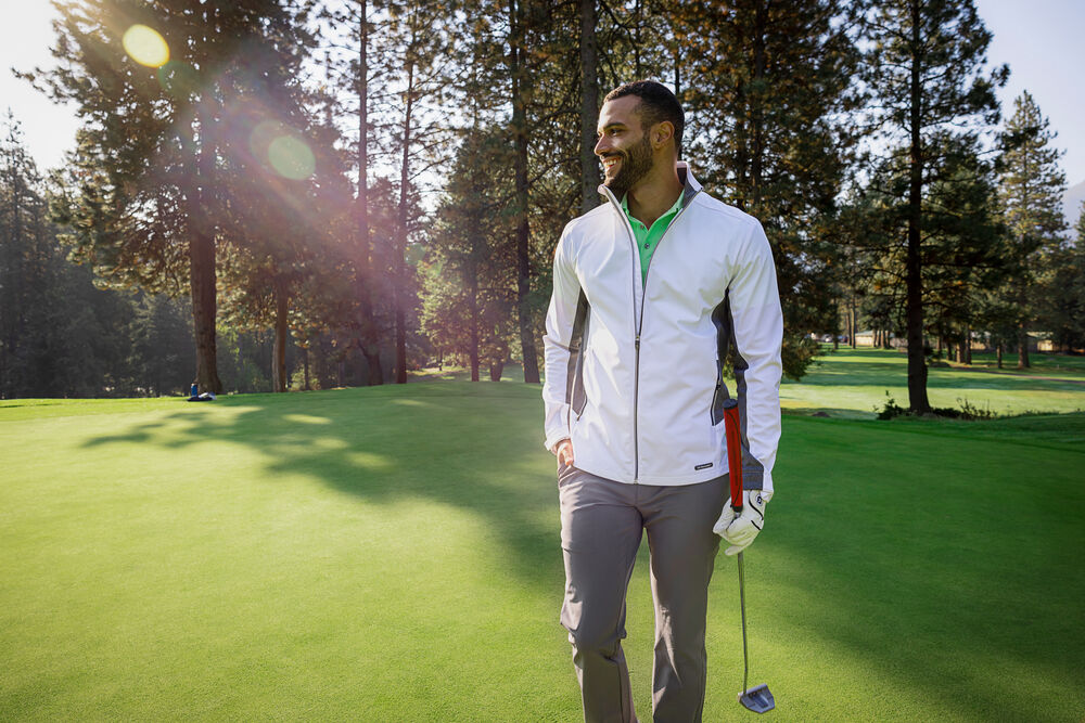 Navigate Softshell Jacket Men von Cutter & Buck – White