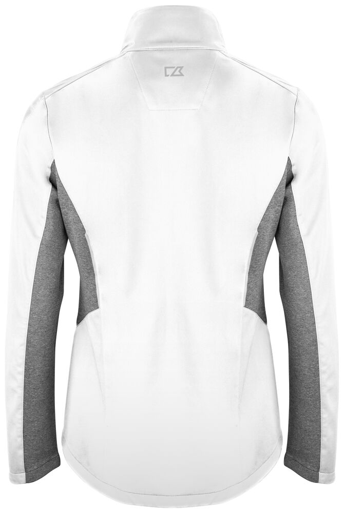 Navigate Softshell Jacket Ladies von Cutter & Buck – White