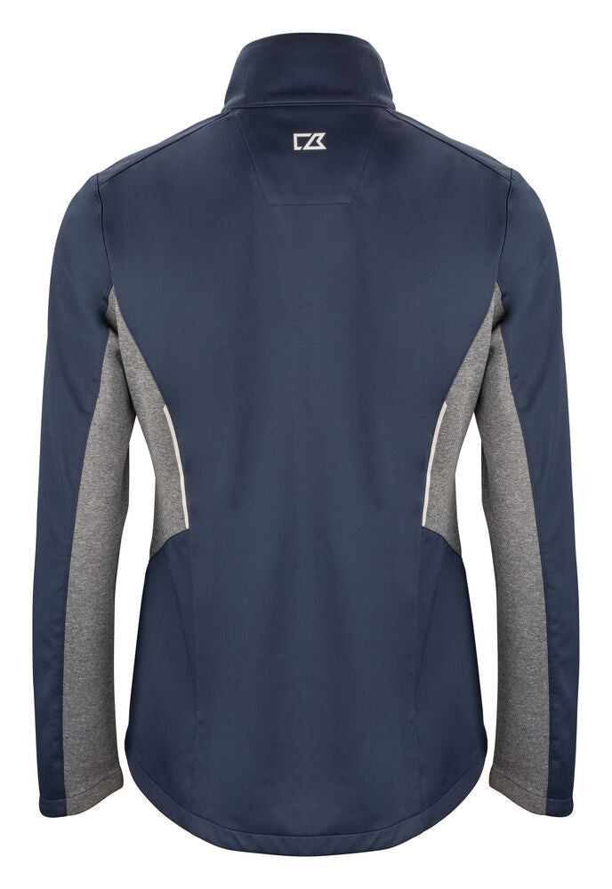 Navigate Softshell Jacket Ladies von Cutter & Buck – White
