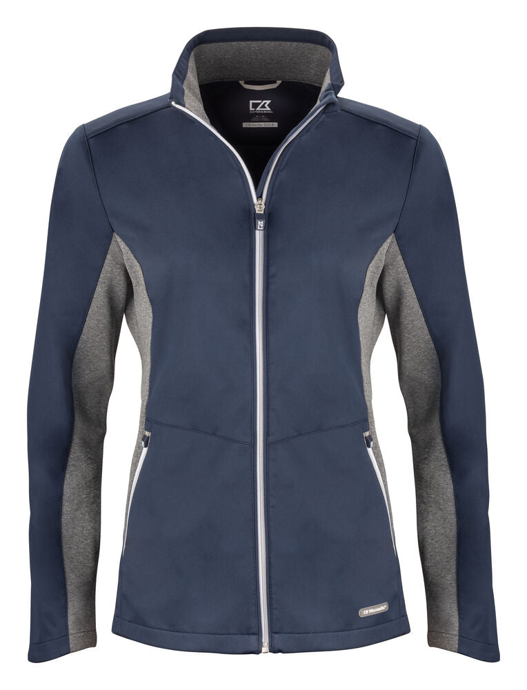 Navigate Softshell Jacket Ladies von Cutter & Buck – White
