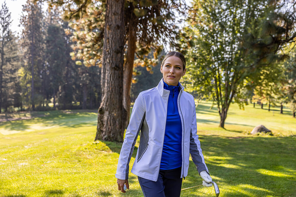 Navigate Softshell Jacket Ladies von Cutter & Buck – White