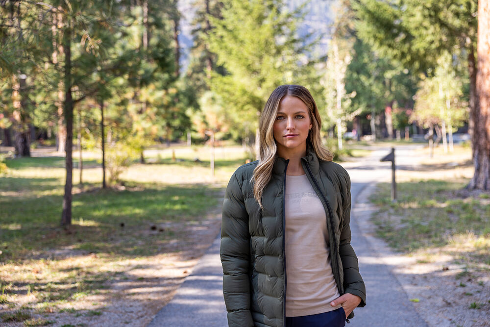 Baker Jacket Ladies von Cutter & Buck – Khaki
