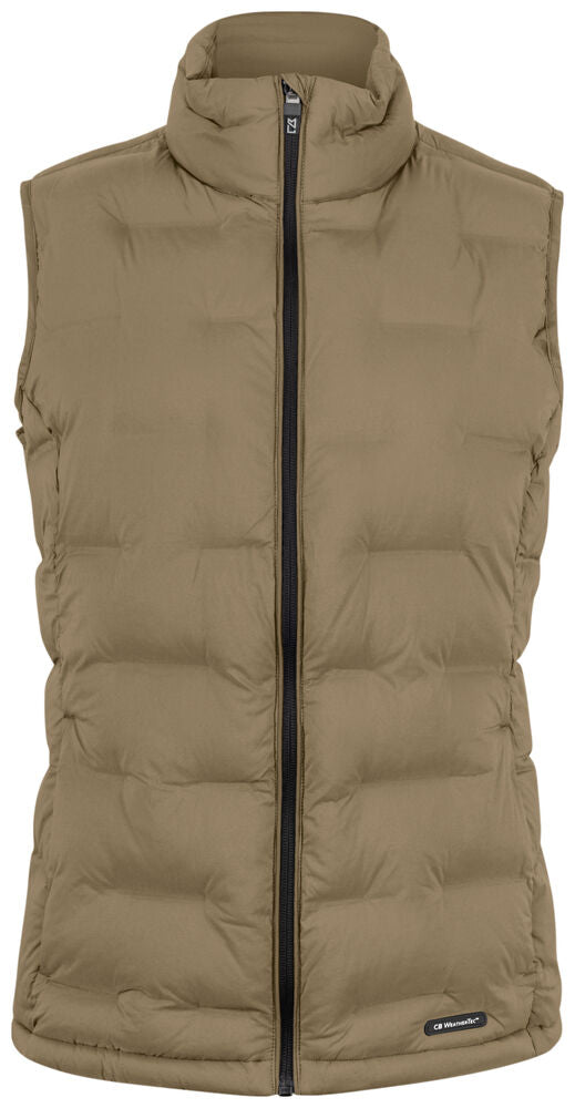 Baker Vest Ladies von Cutter & Buck – Khaki