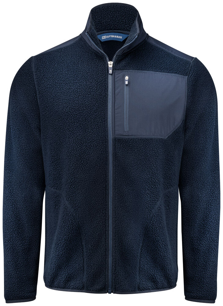 Cascade Sherpa Fleece Men von Cutter & Buck – Shell White