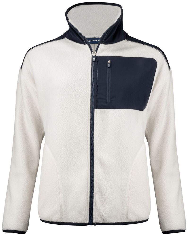 Cascade Sherpa Fleece Ladies von Cutter & Buck – Shell White
