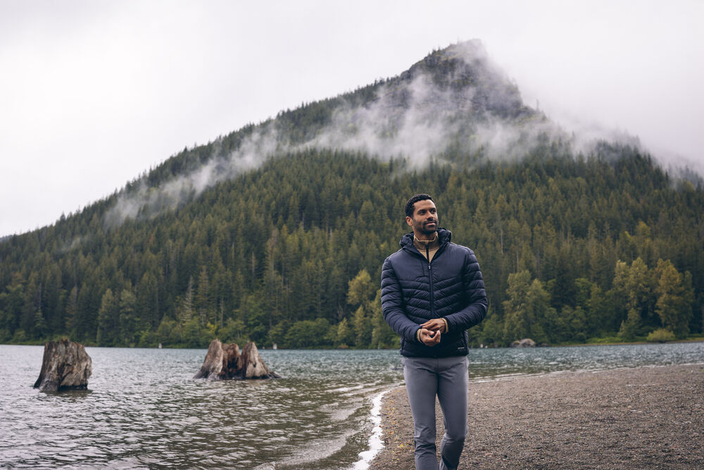 Mount Adams Jkt Men von Cutter & Buck – Orange Rust
