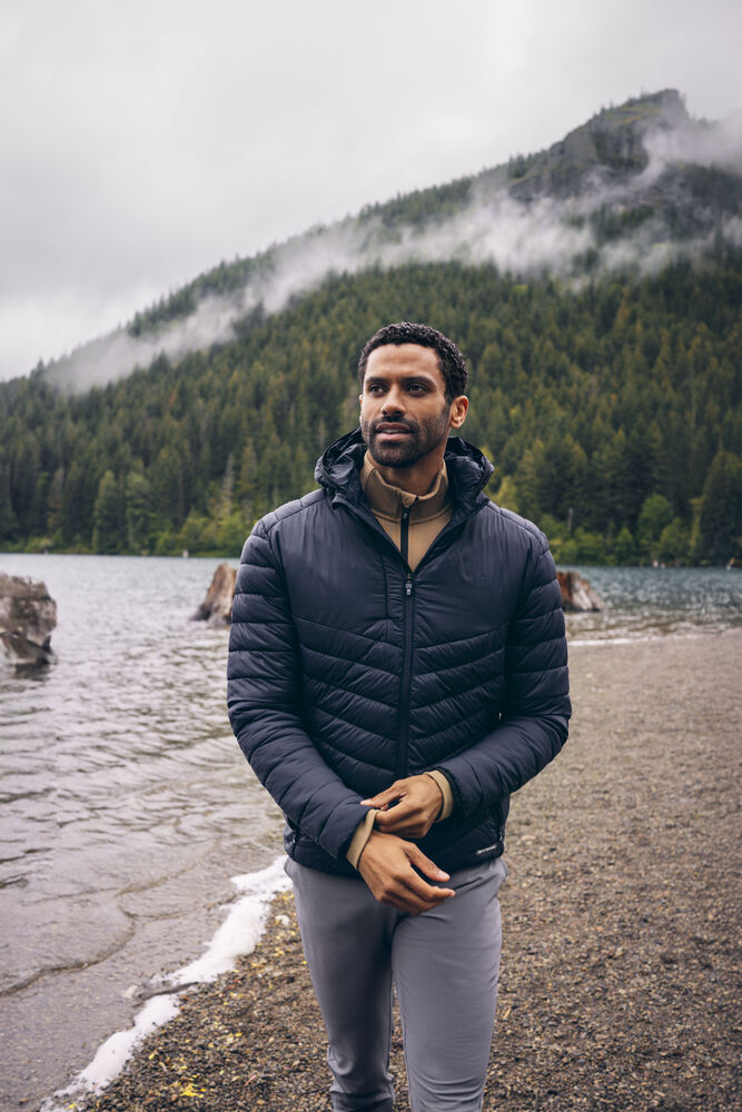 Mount Adams Jkt Men von Cutter & Buck – Orange Rust