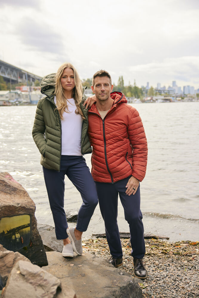 Mount Adams Jkt Ladies von Cutter & Buck – Orange Rust