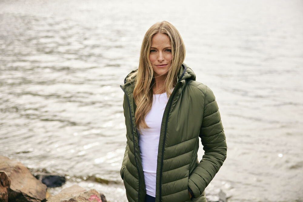 Mount Adams Jkt Ladies von Cutter & Buck – Orange Rust