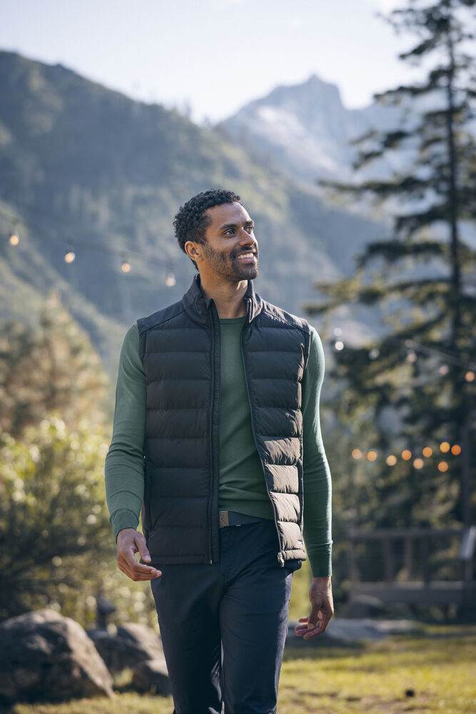 Oakville Crewneck Men von Cutter & Buck – Navy Melange