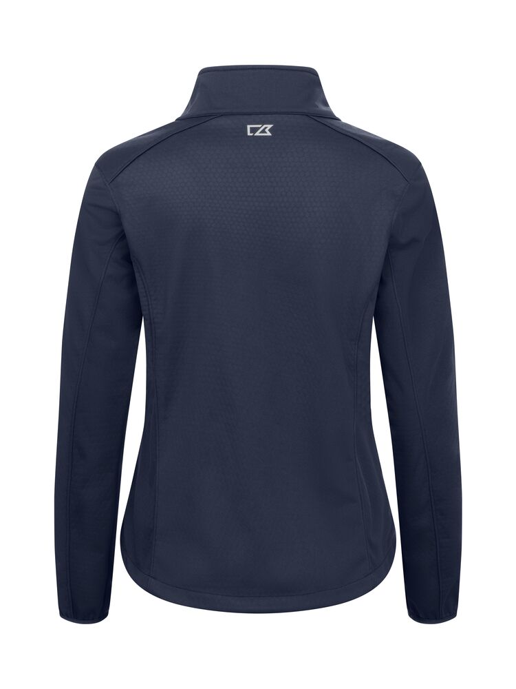 Oak Harbor Softshell Jacket Women von Cutter & Buck – Dark Navy
