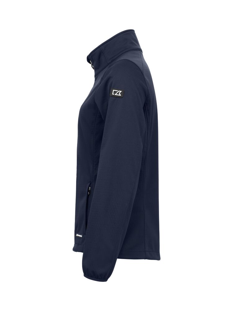 Oak Harbor Softshell Jacket Women von Cutter & Buck – Dark Navy