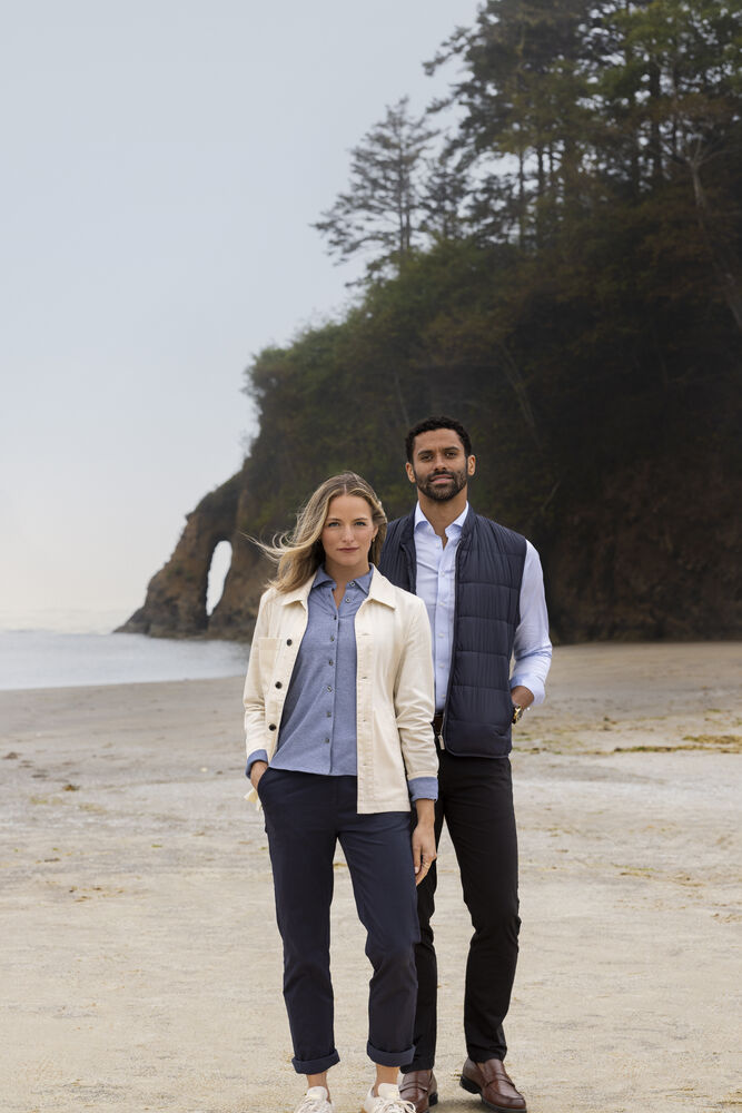 Edgemont Chinos Ladies von Cutter & Buck – Beige