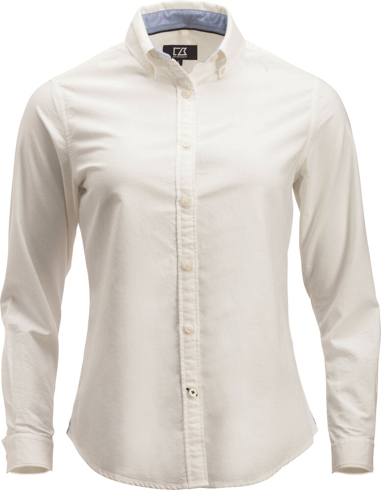 Belfair Oxford Shirt Ladies' von Cutter & Buck – White