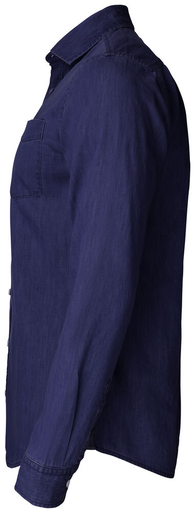 Ellensburg Denim shirt von Cutter & Buck – Dark Indigo