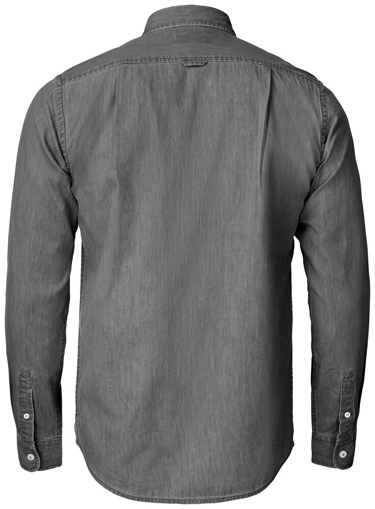 Ellensburg Denim shirt von Cutter & Buck – Dark Indigo