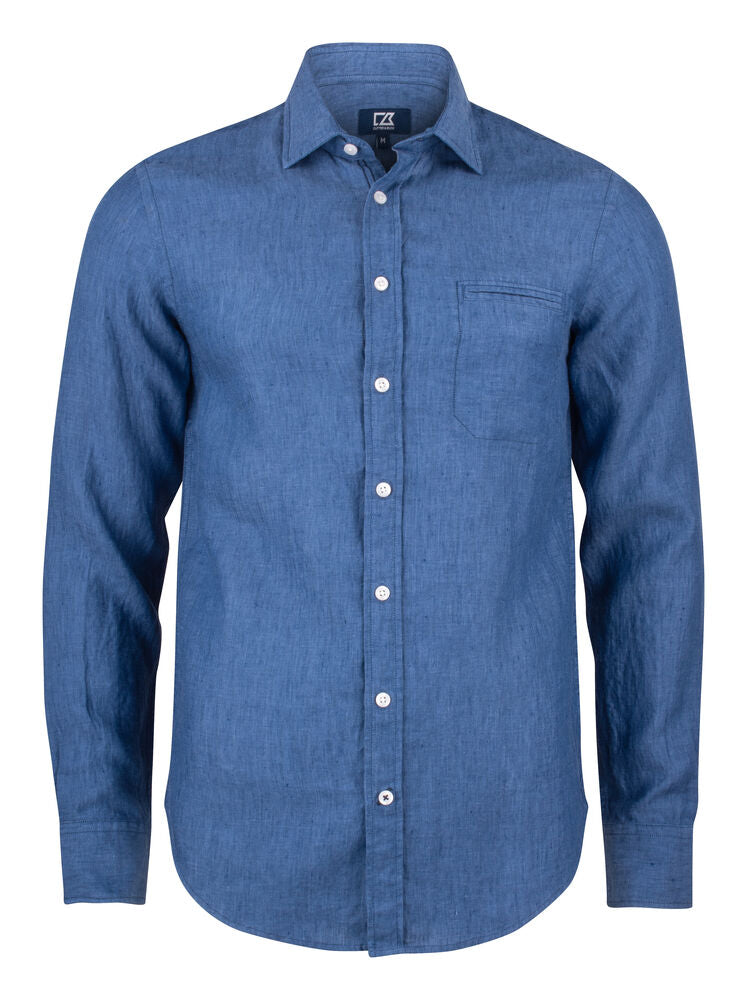 Summerland Linen Shirt von Cutter & Buck – White