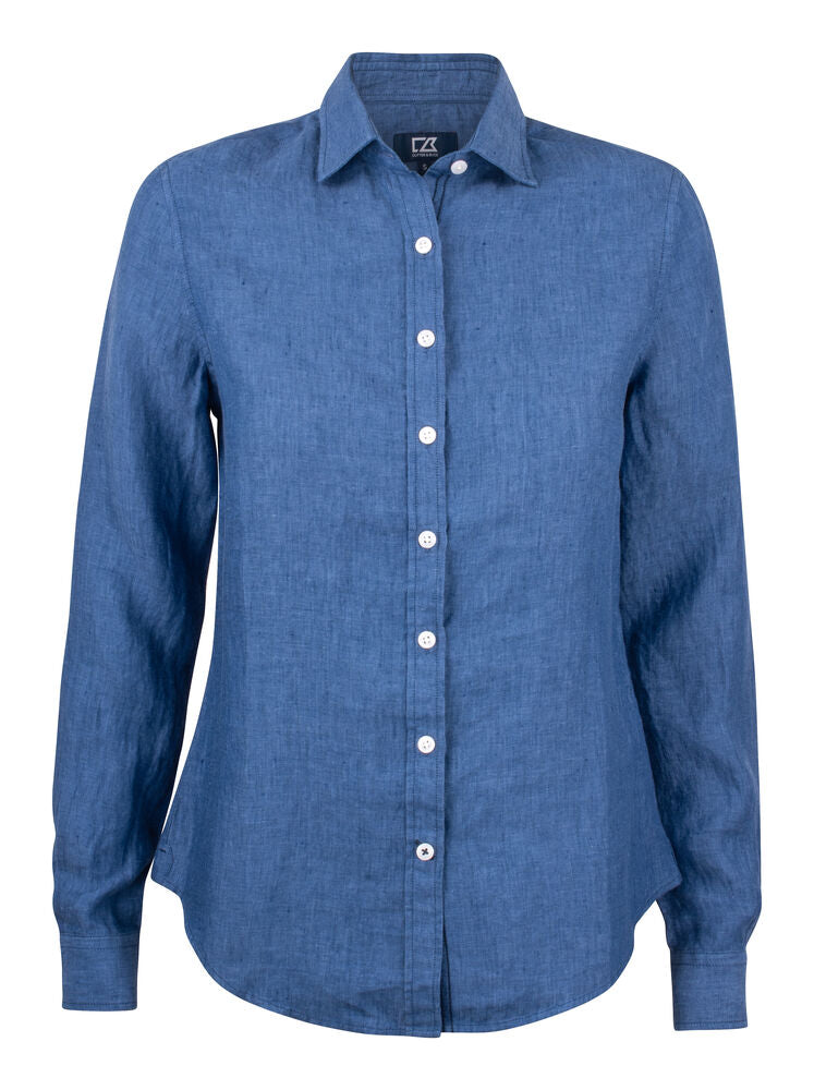 Cutter & Buck Summerland Linen Shirt Ladies – Sportbekleidung & Ausrüstung