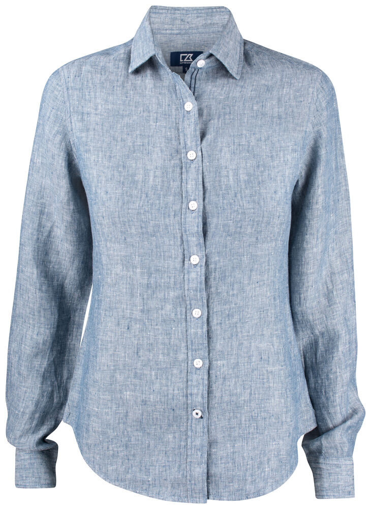 Cutter & Buck Summerland Linen Shirt Ladies – Sportbekleidung & Ausrüstung